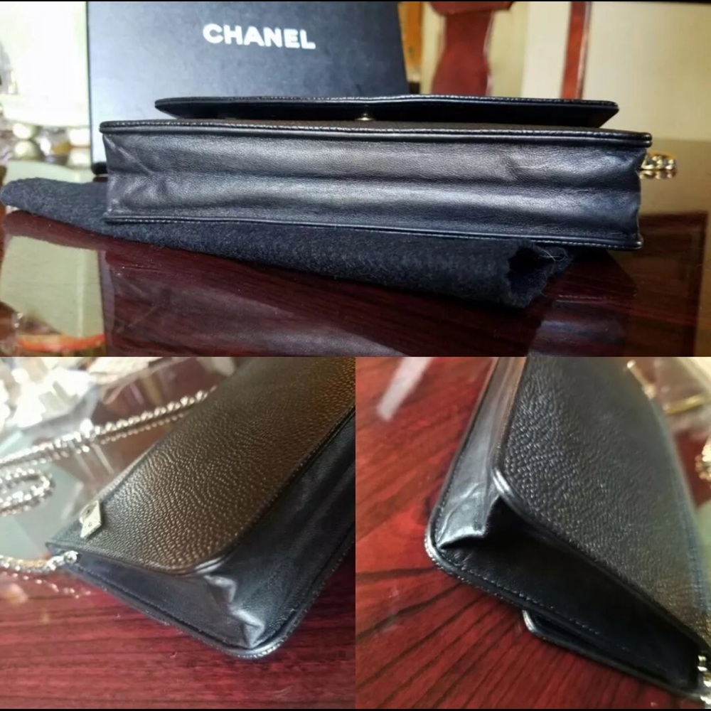 Sold 🤑Chanel WOC caviar with auth certificate - Picture 5 of 7