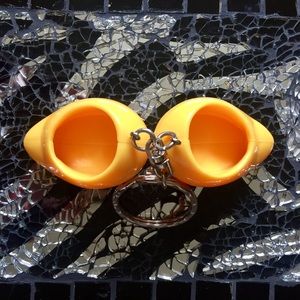 Minnie Mouse Shoe Keychain