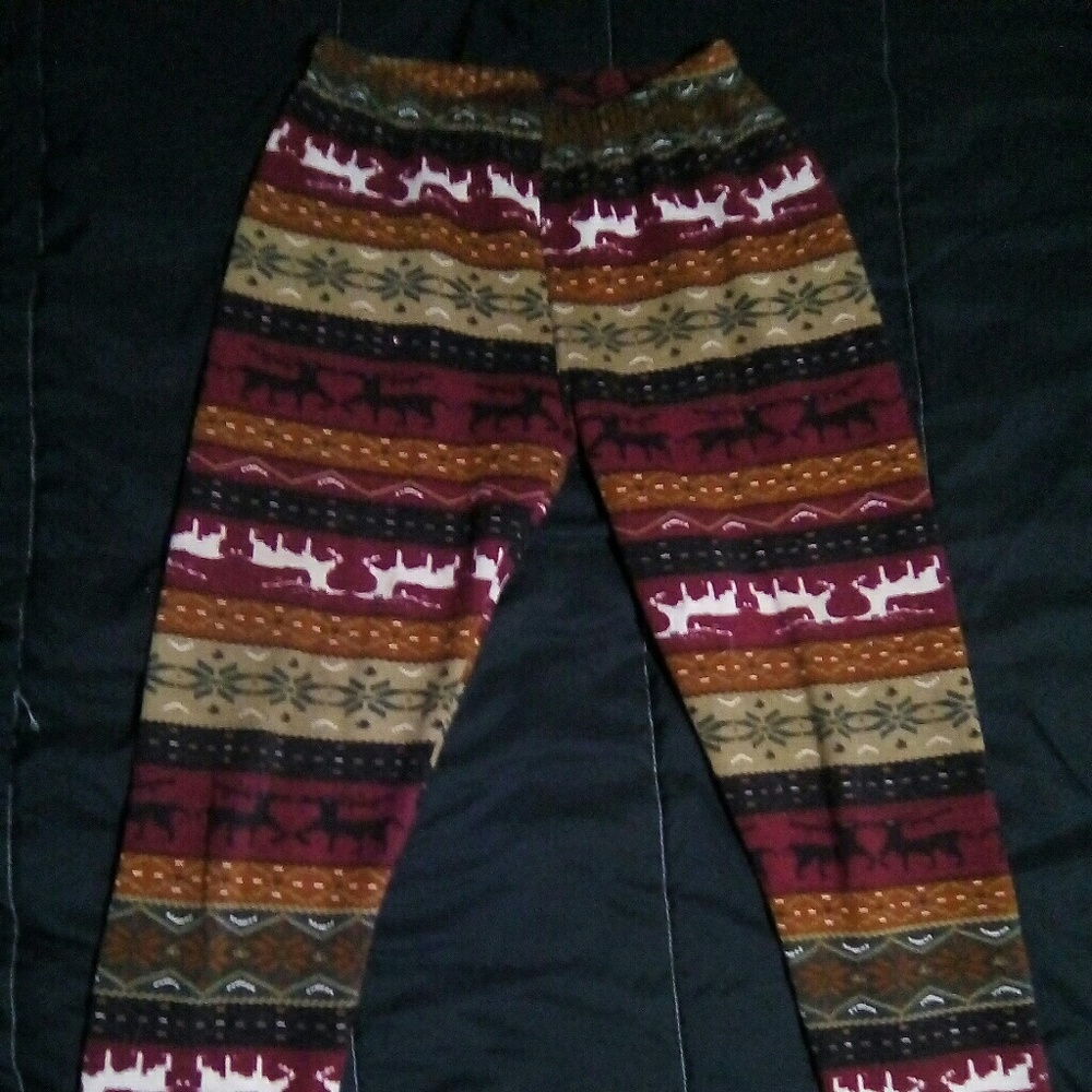 Fleece lined leggings