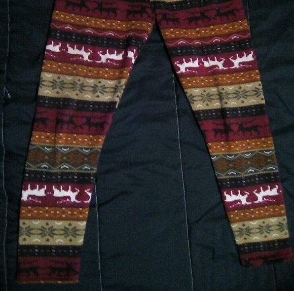 Fleece lined leggings - Picture 2 of 3