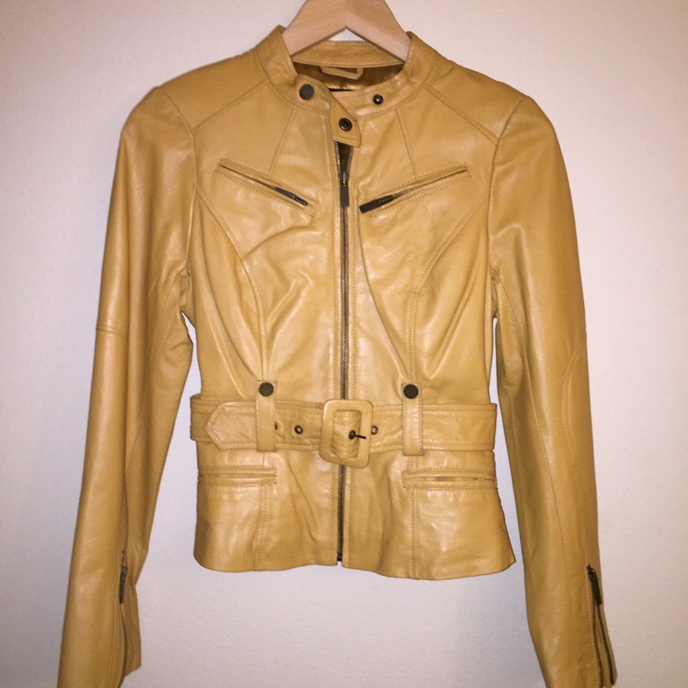 Arden b mustard jacket