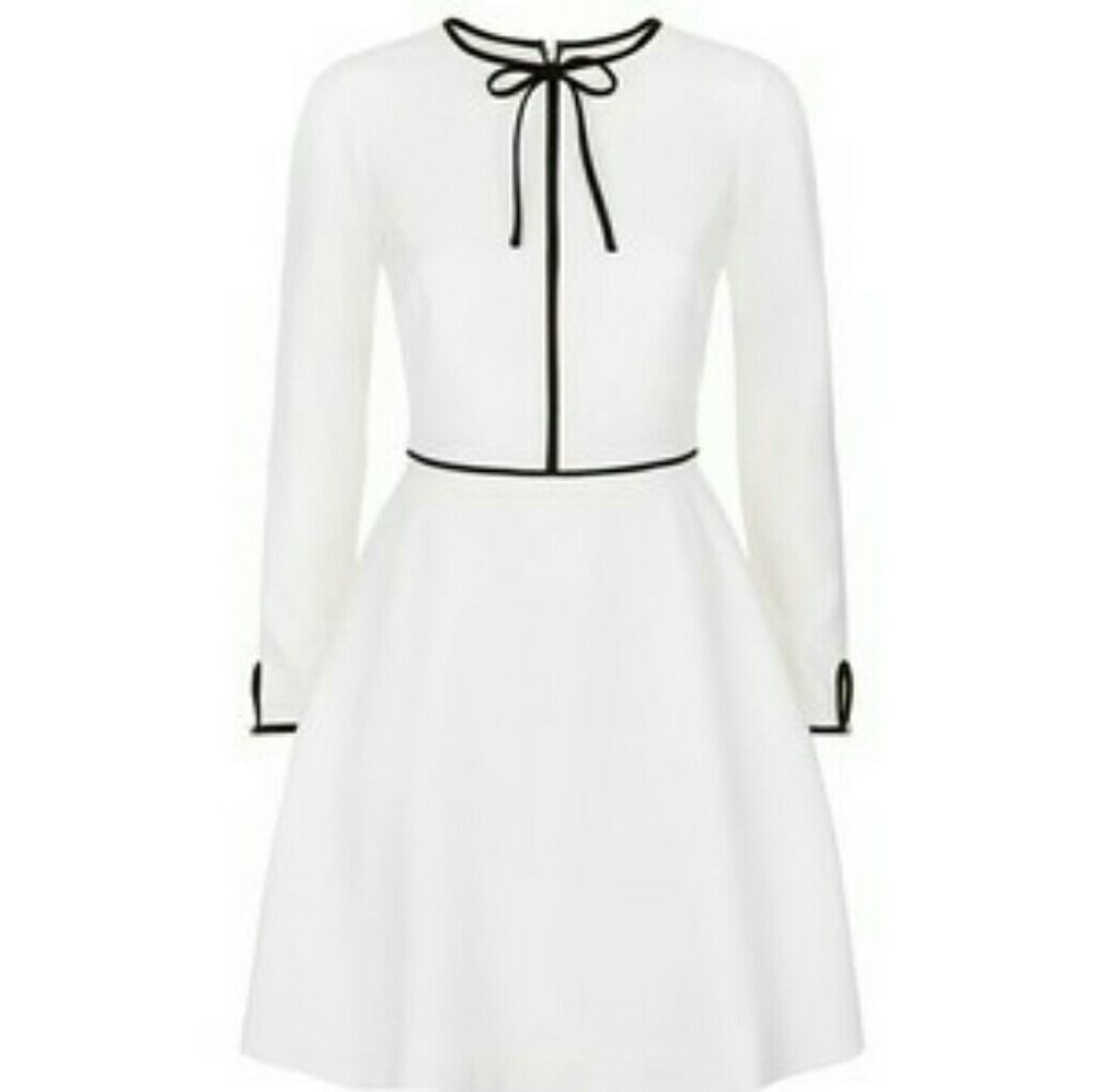 Ted Baker Loozy Neck Tie Dress (Ted Size 1)