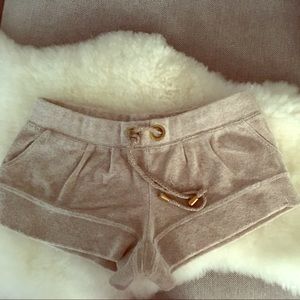 VS Short Sleeve Terry Cloth Hoodie & Shorts