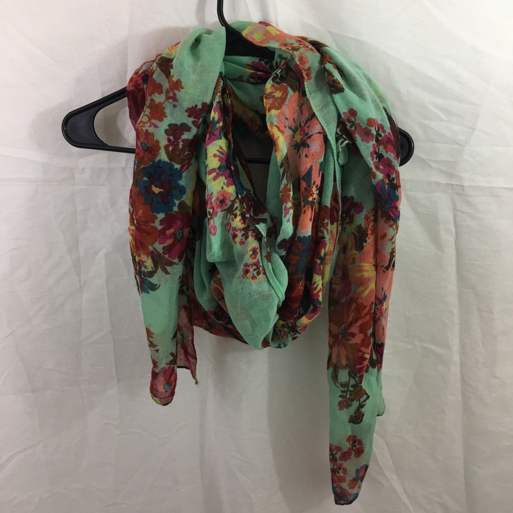 Floral scarf