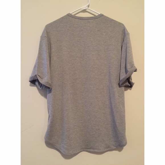 Grey 'Rock N Roll' Lace Up Choker Top NWOT - Picture 4 of 4