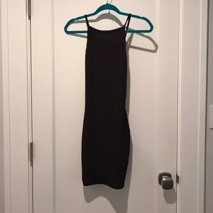 Missguided Lace-Up Back Dress