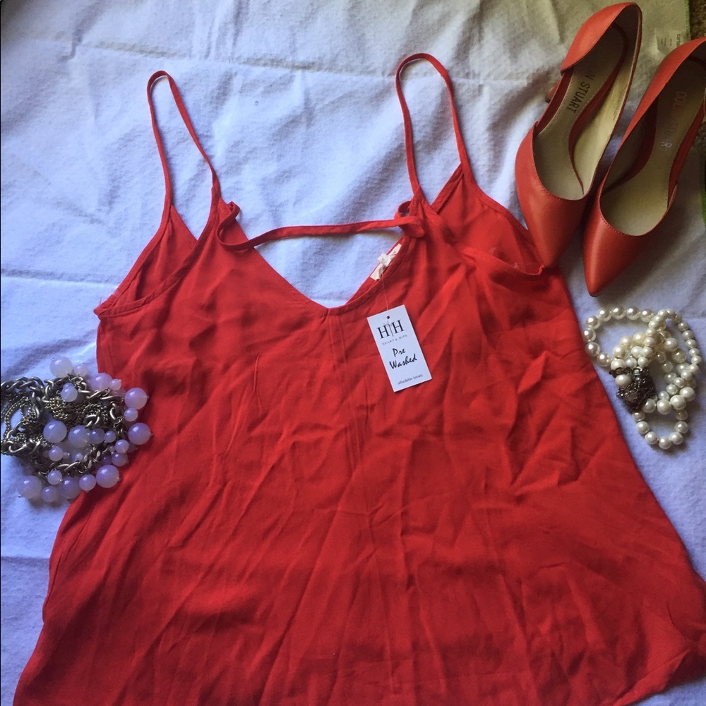 Hearts and Hips red Tank