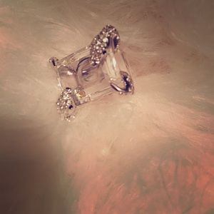 Swarovski snake eye ring