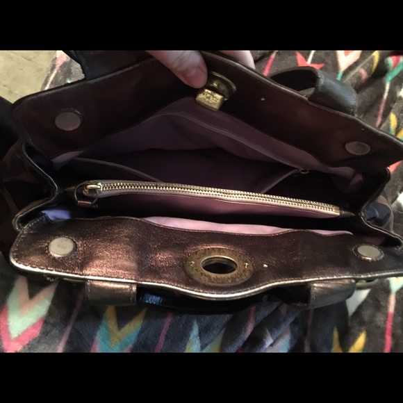 Brown coach bag - Picture 4 of 5