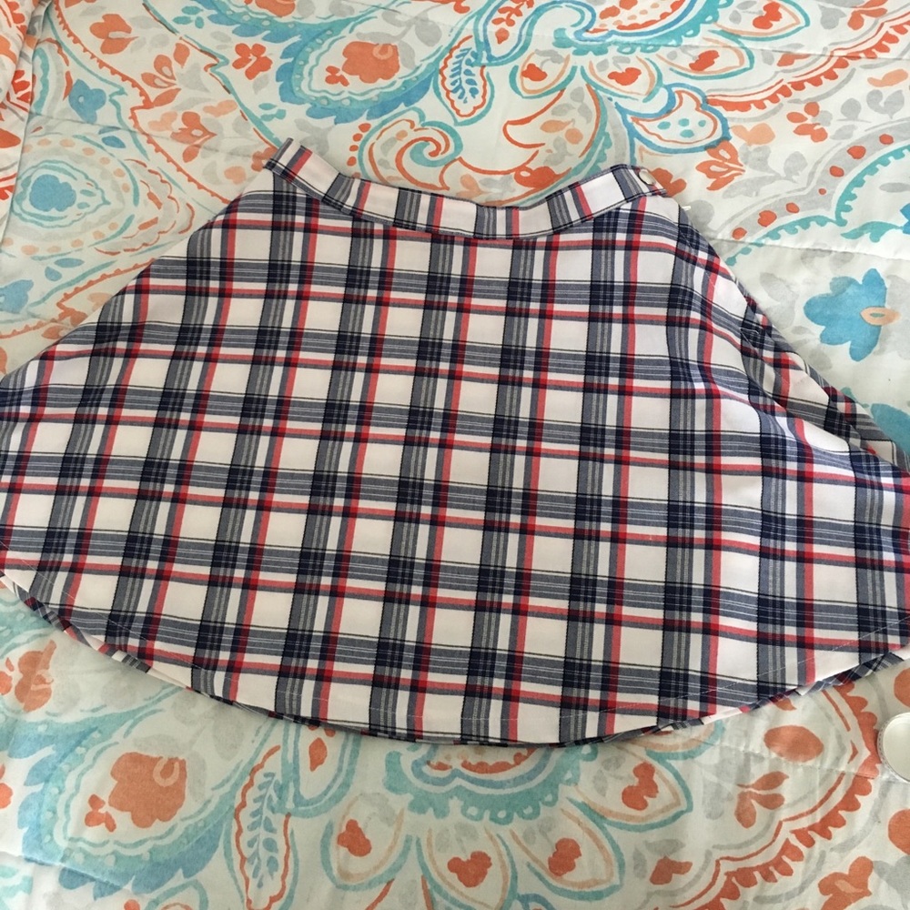 American Apparel Plaid Skirt