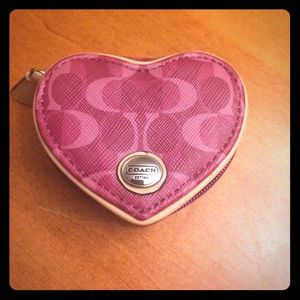 Coach travel jewelry holder