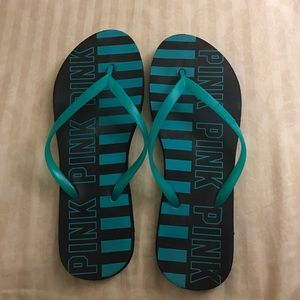 PINK Teal Blue Pink Sandles