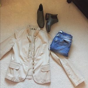 J. CREW Khaki Blazer