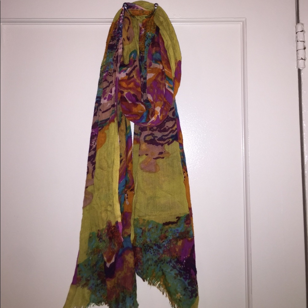 BCBG Floral Scarf