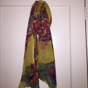 BCBG Floral Scarf