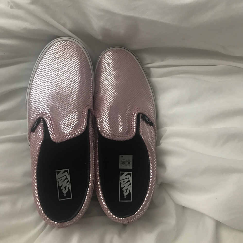 Vans slip ons never been worn