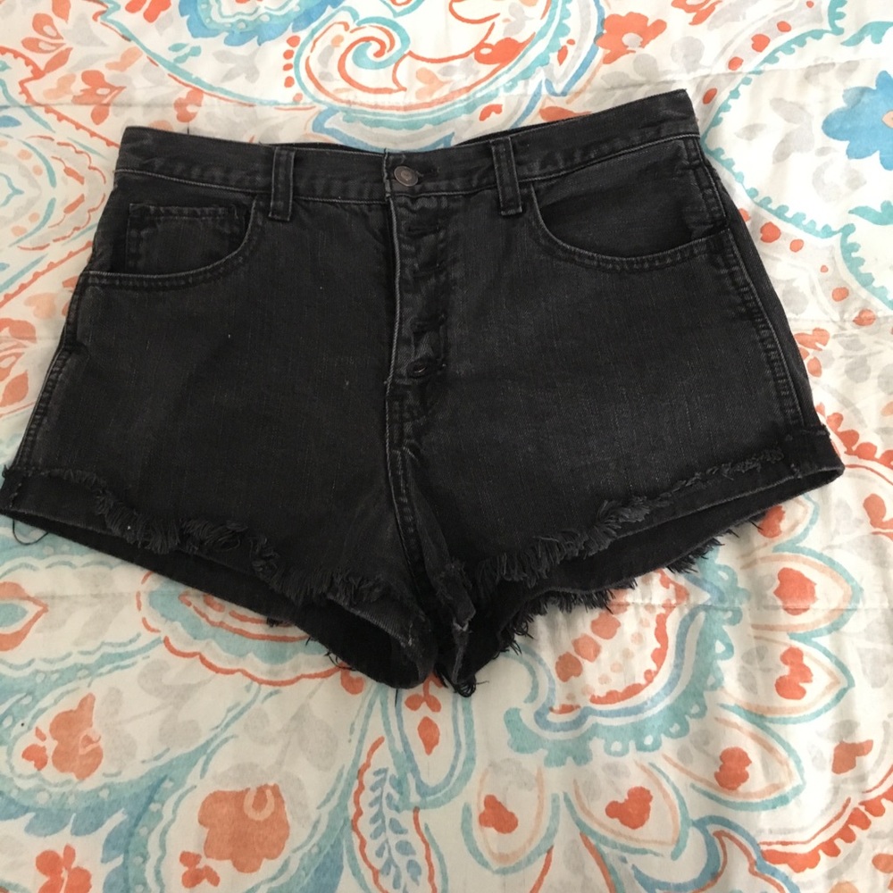 Hollister High Rise Denim Shorts