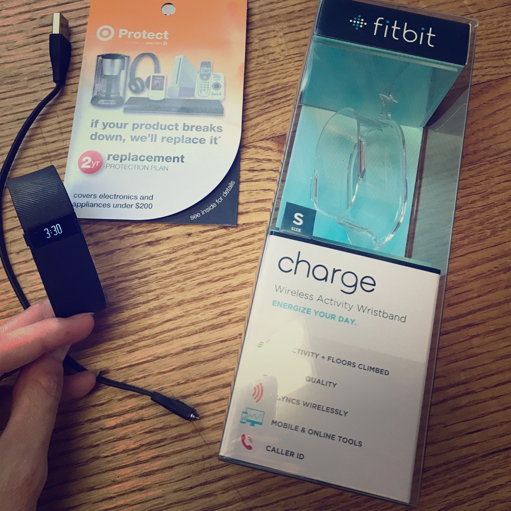 Fitbit charge small-Black