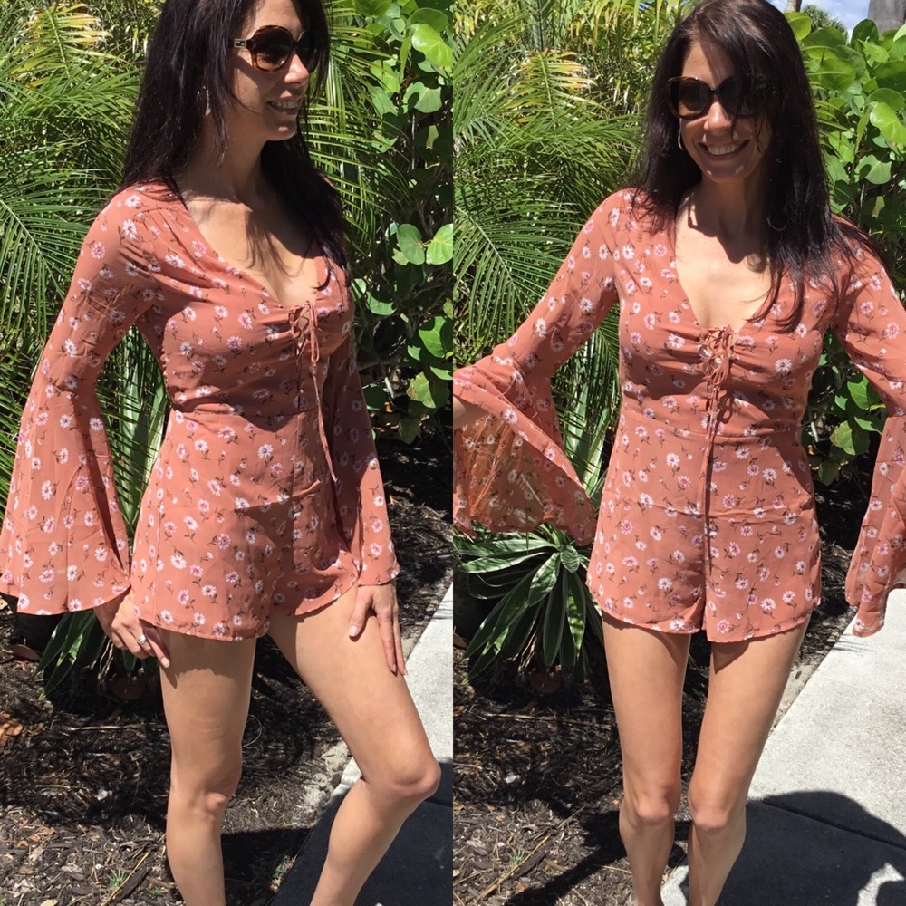 Boho Romper Juniors Size - Picture 3 of 4