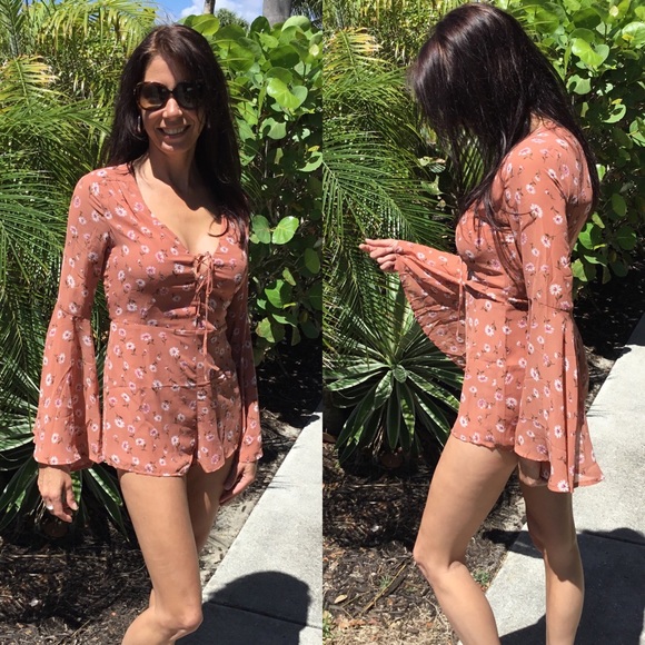 Boho Romper Juniors Size - Picture 2 of 4