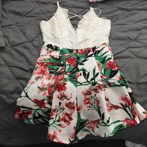 Floral Romper