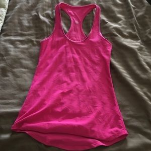 Lululemon hot pink tank