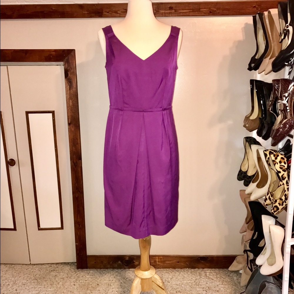 Talbots Plum Cocktail Dress. Pretty in Plum💜