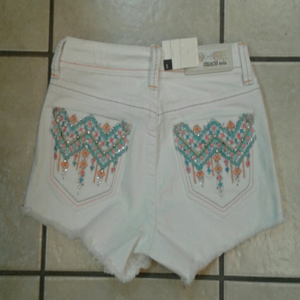 Grace in LA shorts