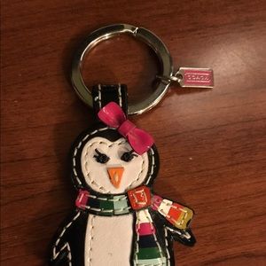 Coach Penguin keychain