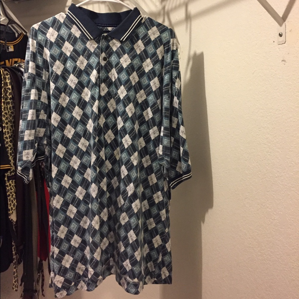 Mens Raymond Floyd Vintage Polo Golf Shirt XL 1X