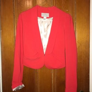 H&M crop blazer