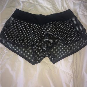 Poka-dot lulu shorts