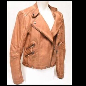 "Vegan leather" jacket