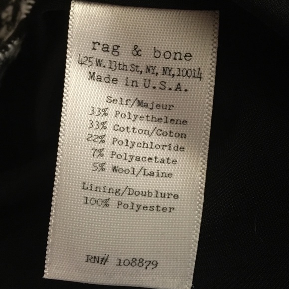 ⭐ NEW ⭐ rag & bone Tweed Ombré Bureau Skirt - Picture 8 of 8