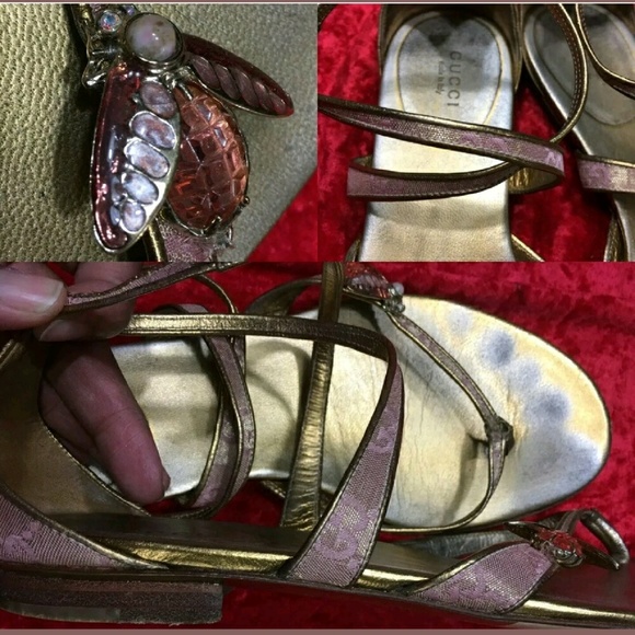 gucci dragonfly shoes
