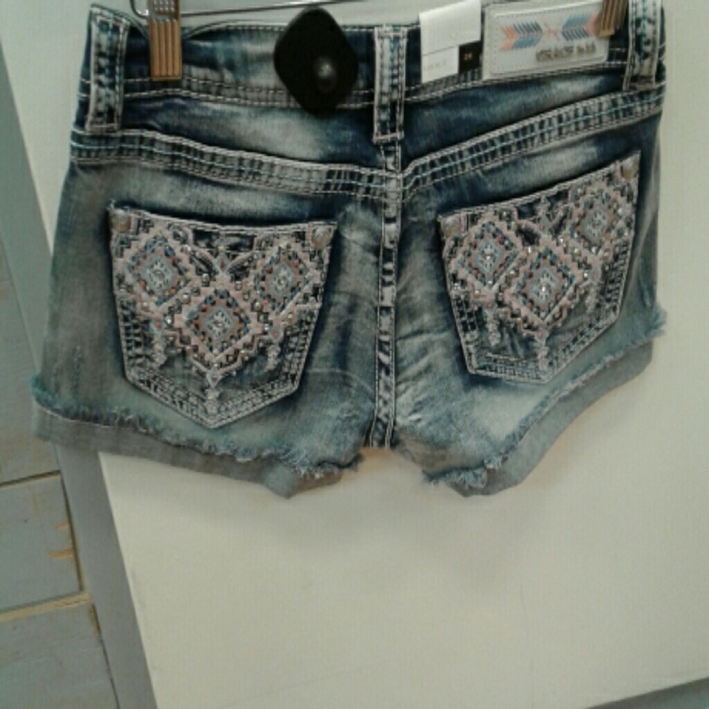 Grace in LA shorts