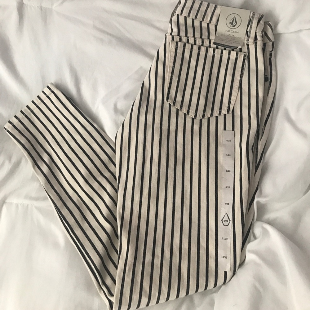 Volcom striped pants
