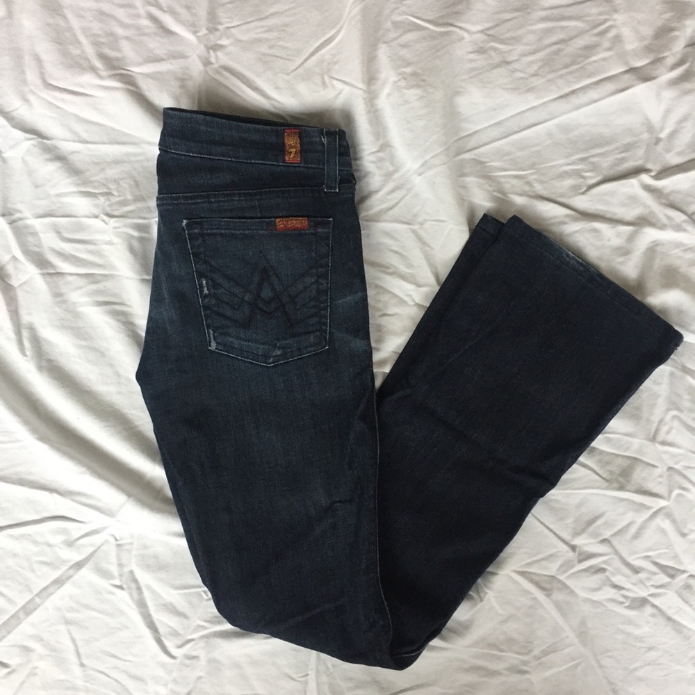 7 for All Mankind Designer "A" Bootcut Jeans
