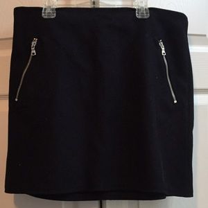 Black wool skirt from Gap