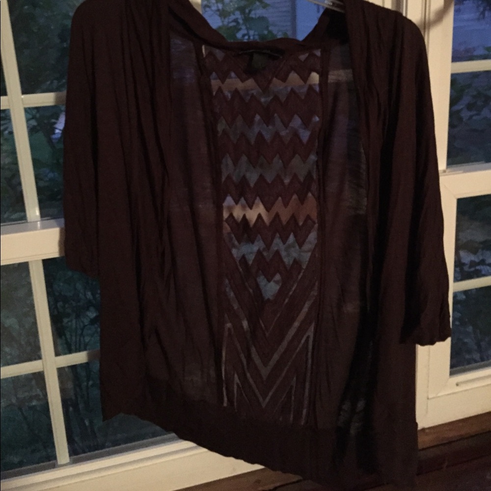 Brown sweater