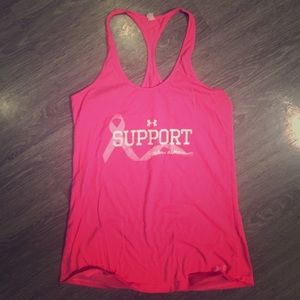 Women's Under Armour Pink Graphic Tank