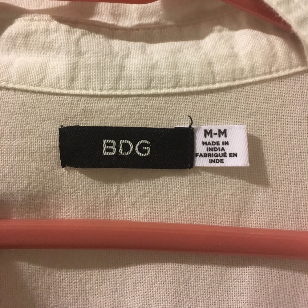 Uo Button Down Chambray Shirt - image 2