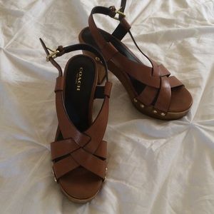 Coach wedges