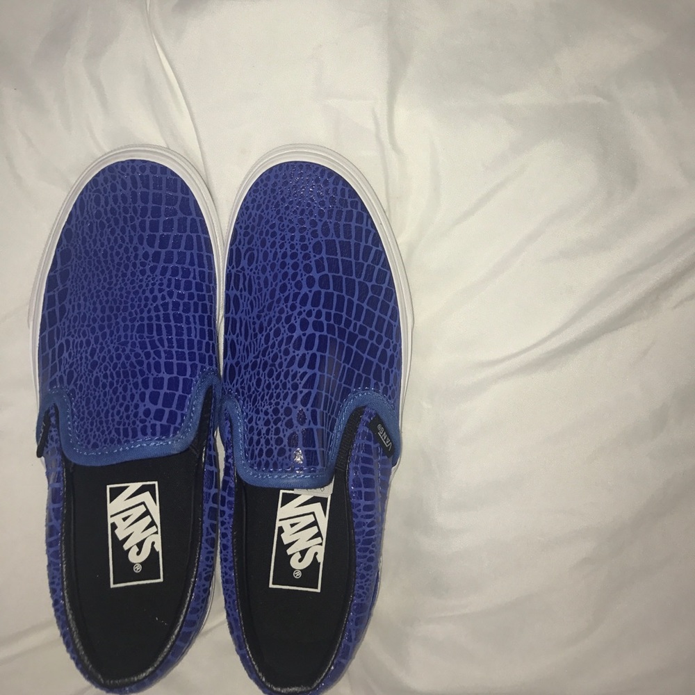 Vans slip ons