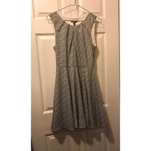 Express Black and White Summer Dress