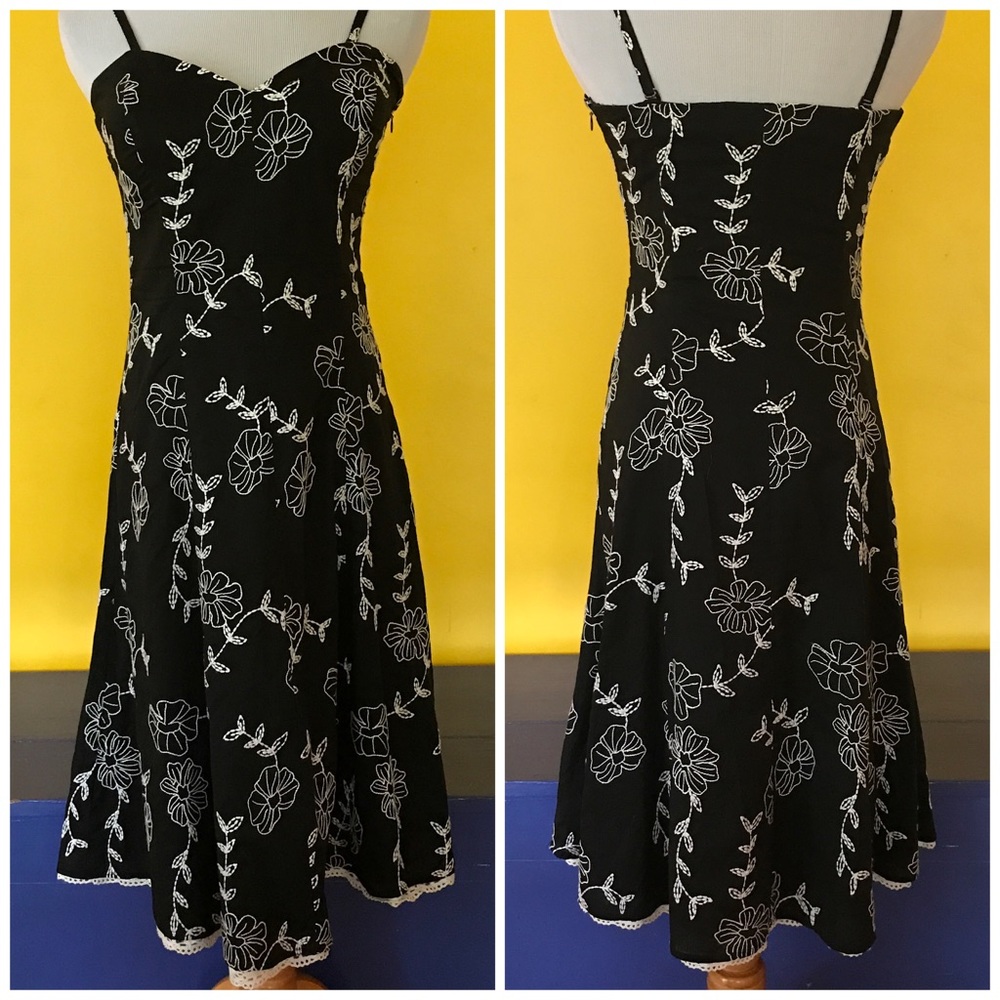 White House Black Market Black Convertible Dress