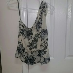 Jessica Simpson one-shoulder top