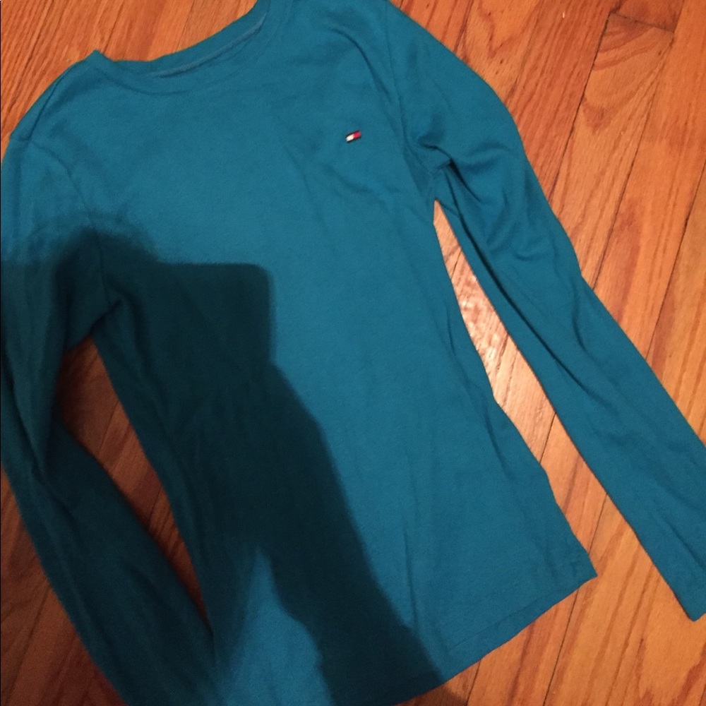 Tommy Hilfiger teal top