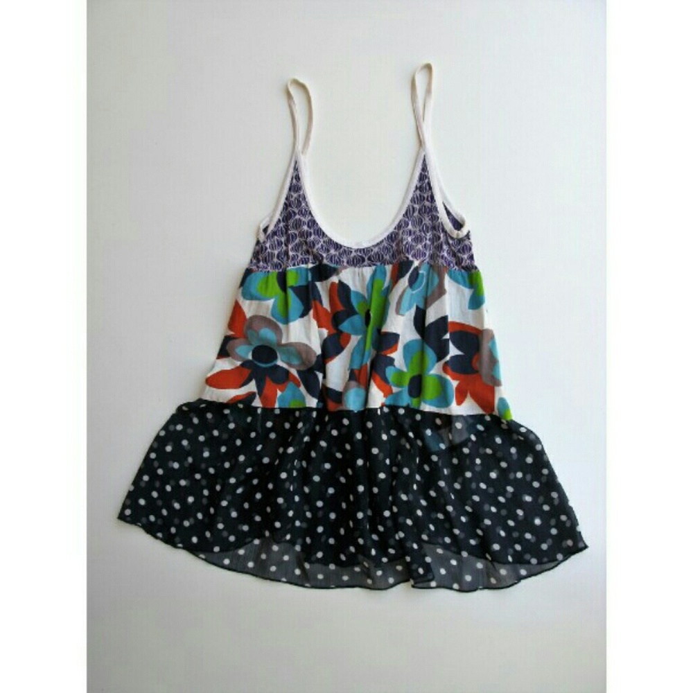4/$25 Zara Trf Trafaluc Baby Doll Tank S