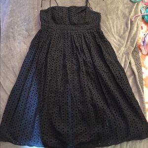 SUMMER SPAGHETTI STRAPPED BLUE DRESS